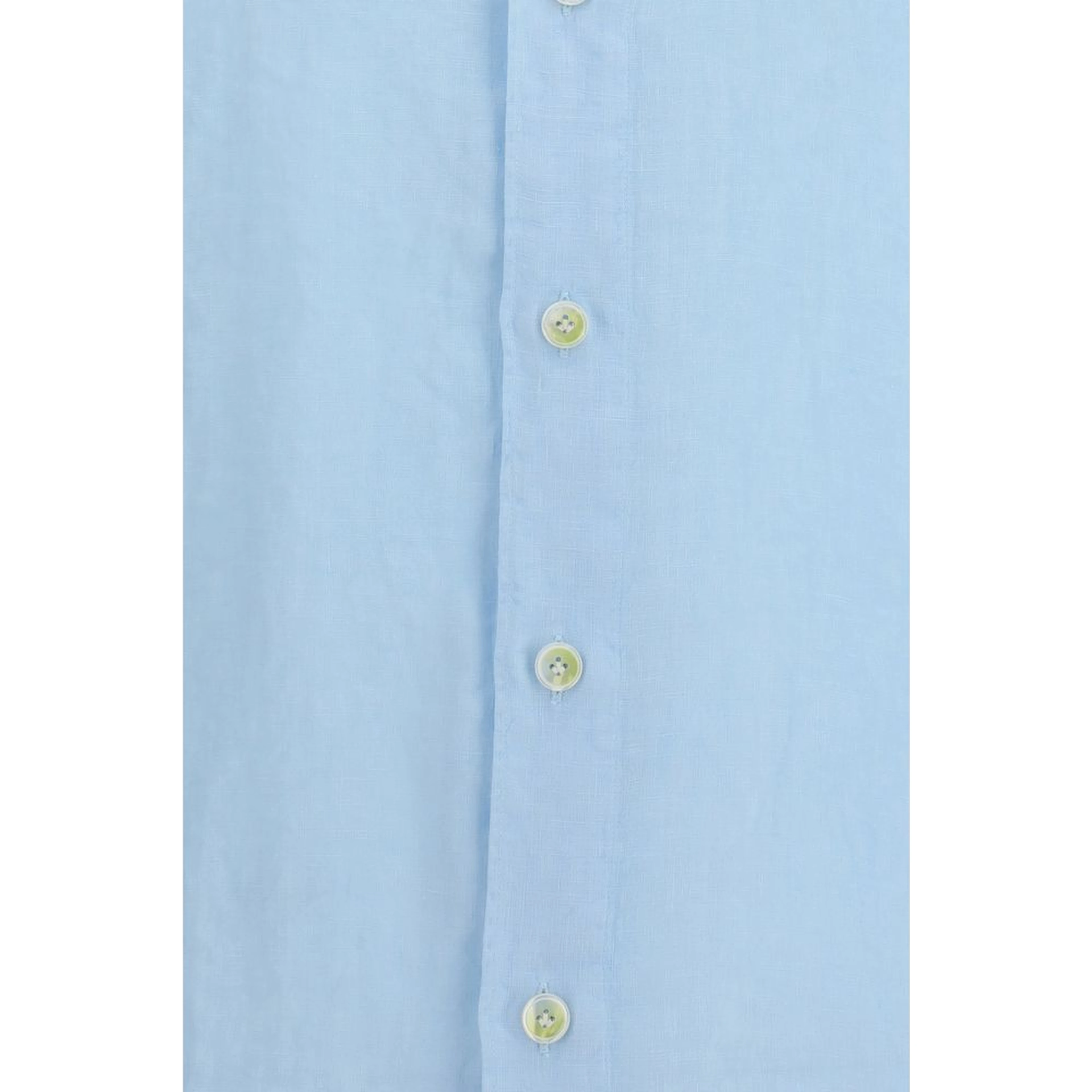 Blue Linen Longsleeve Shirt