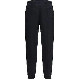Black Cotton Joggers (Workout Pants)