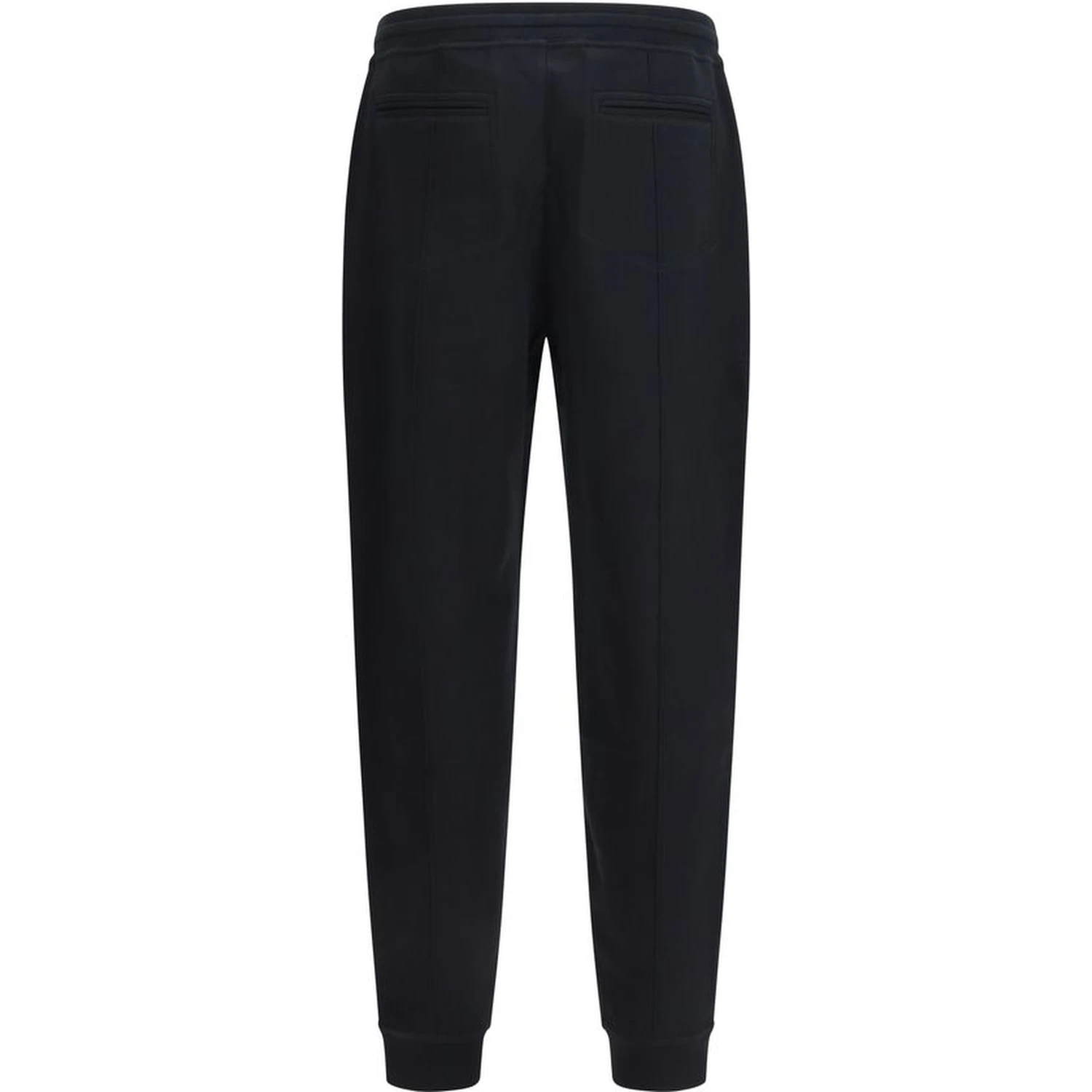 Black Cotton Joggers (Workout Pants)
