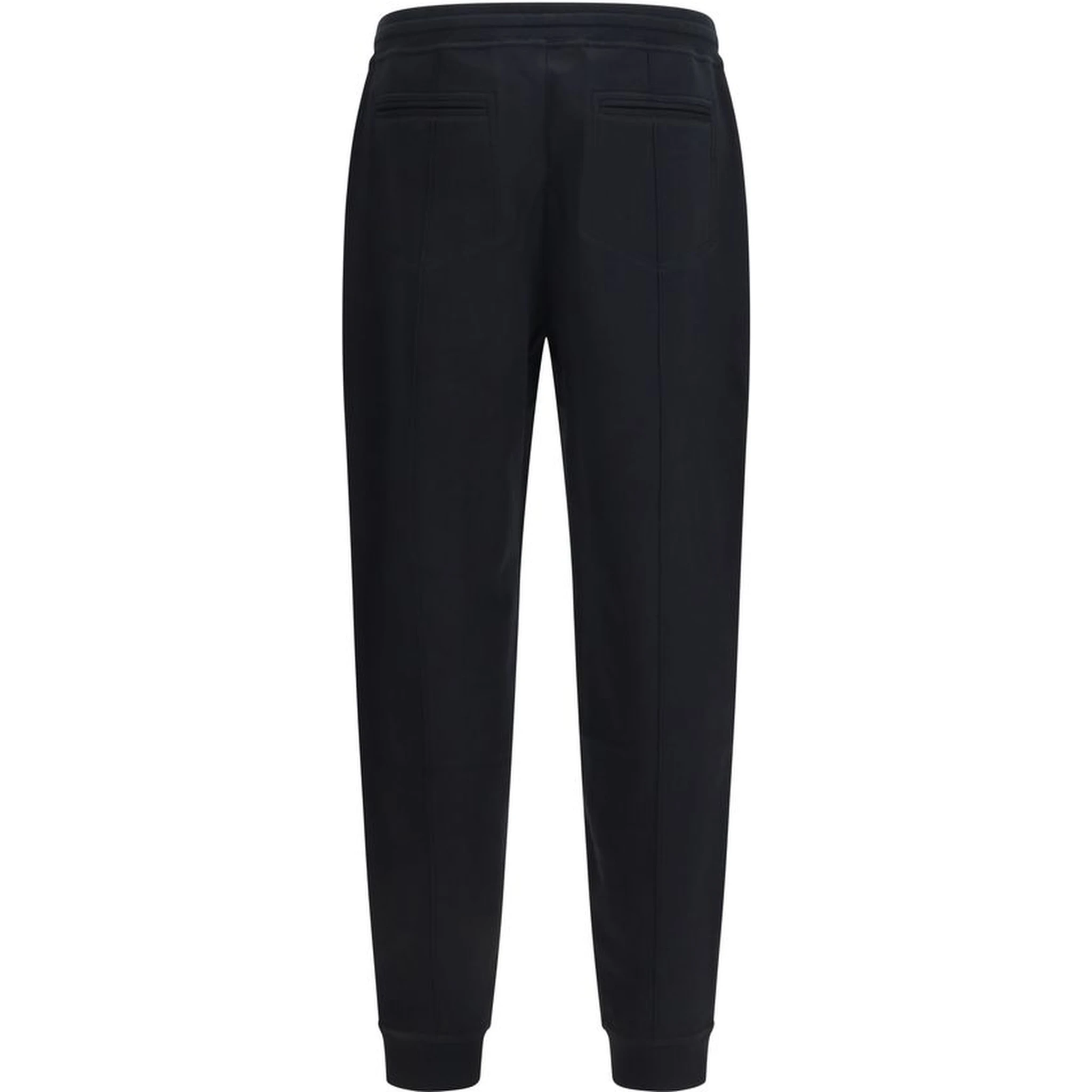 Black Cotton Joggers (Workout Pants)