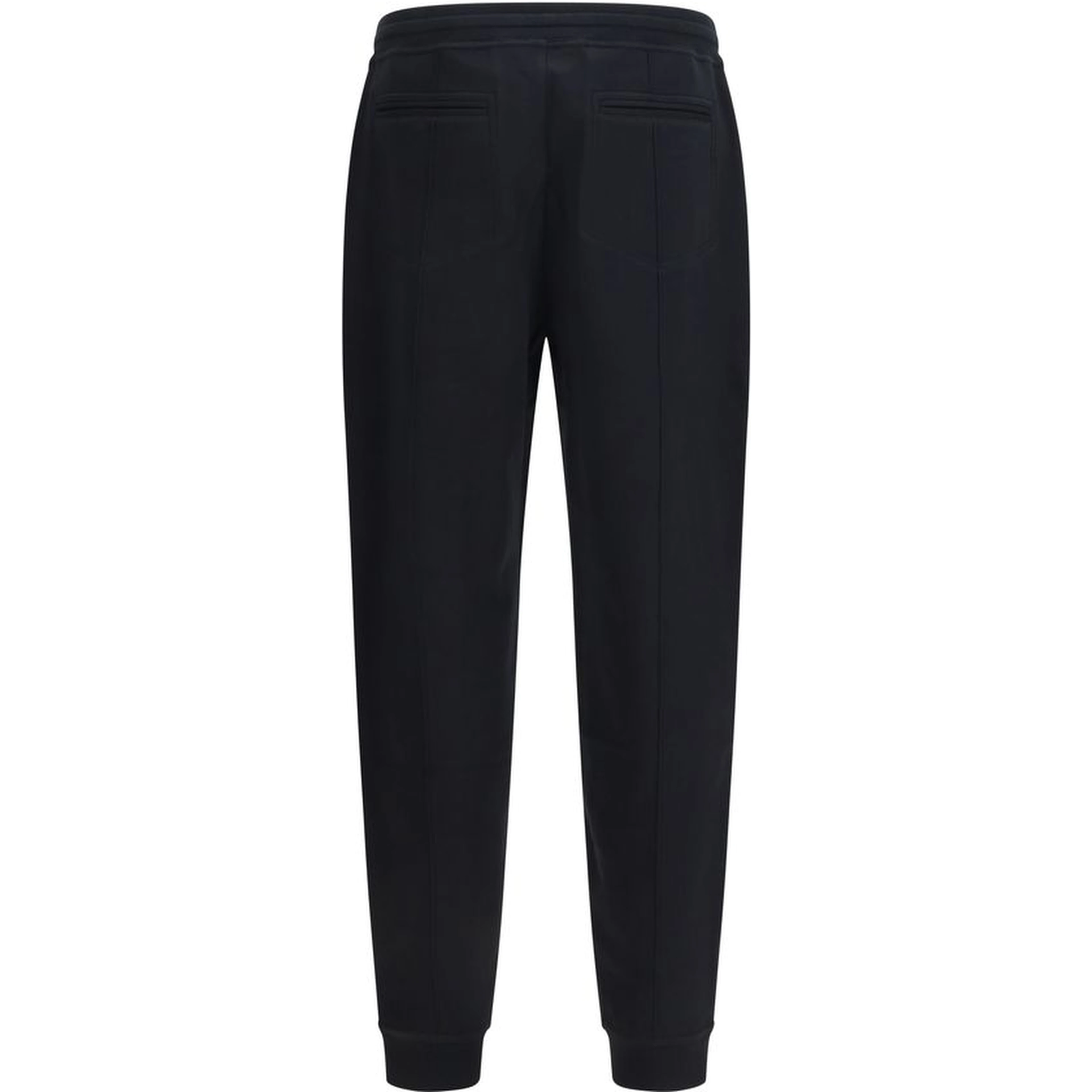 Black Cotton Joggers (Workout Pants)