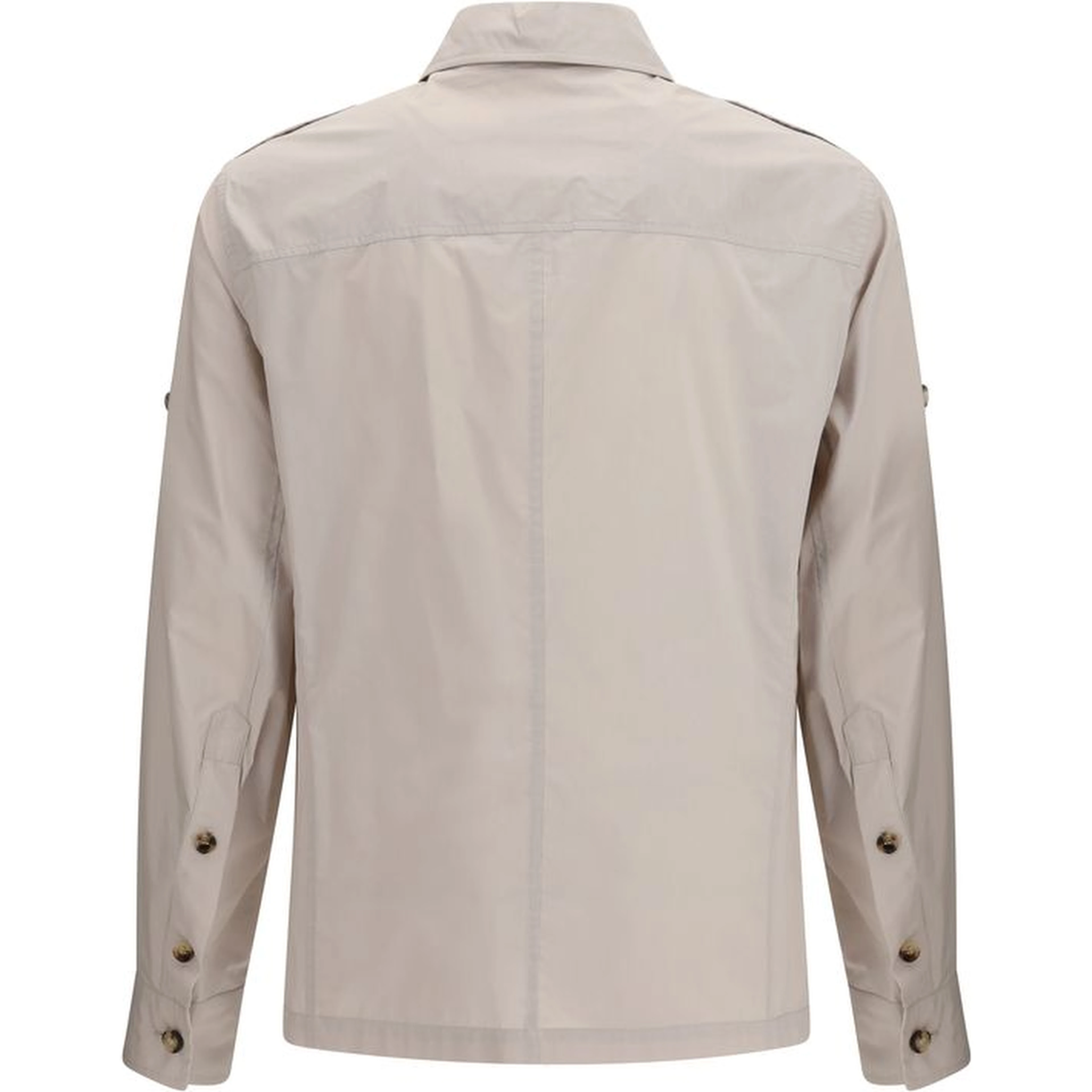 Beige Cotton Coat
