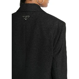 Black Virgin Wool Blazer