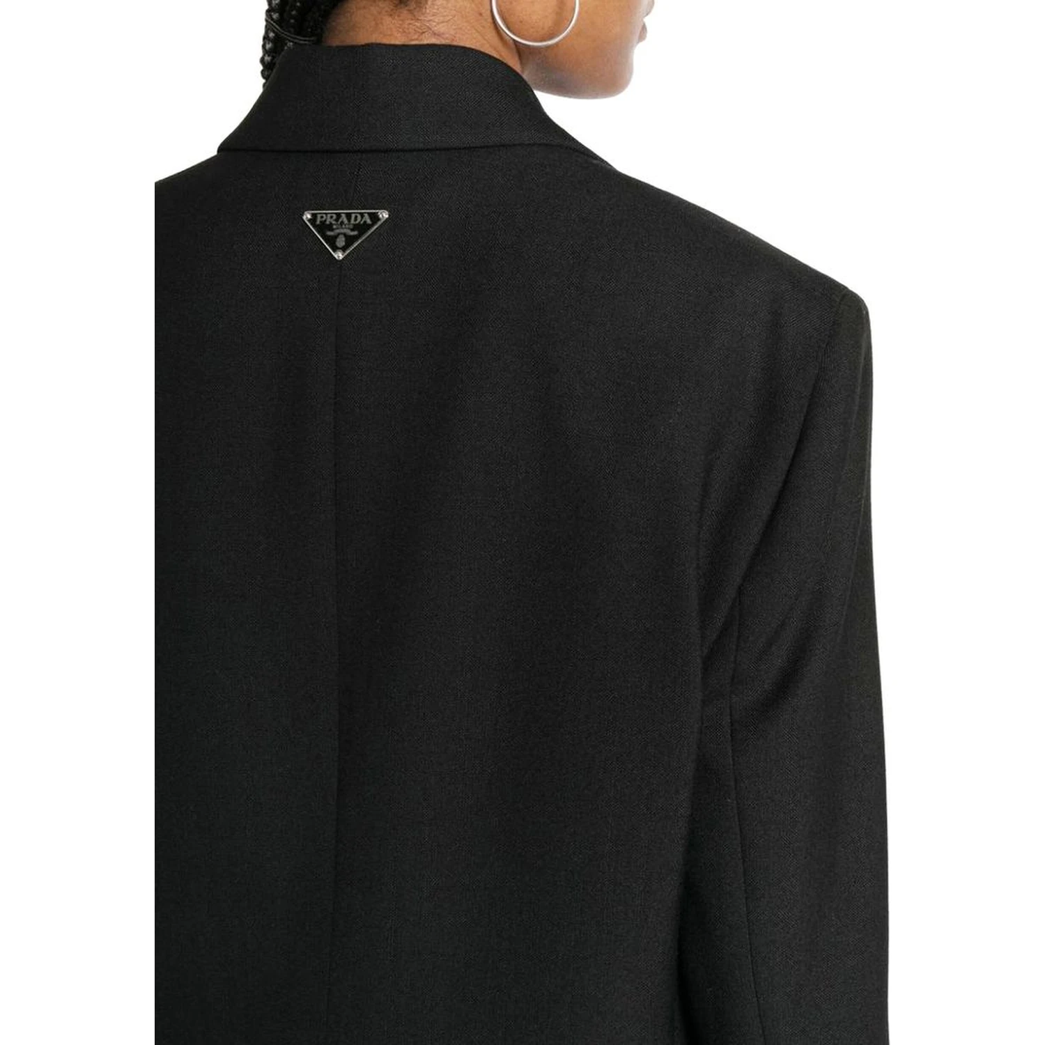 Black Virgin Wool Blazer