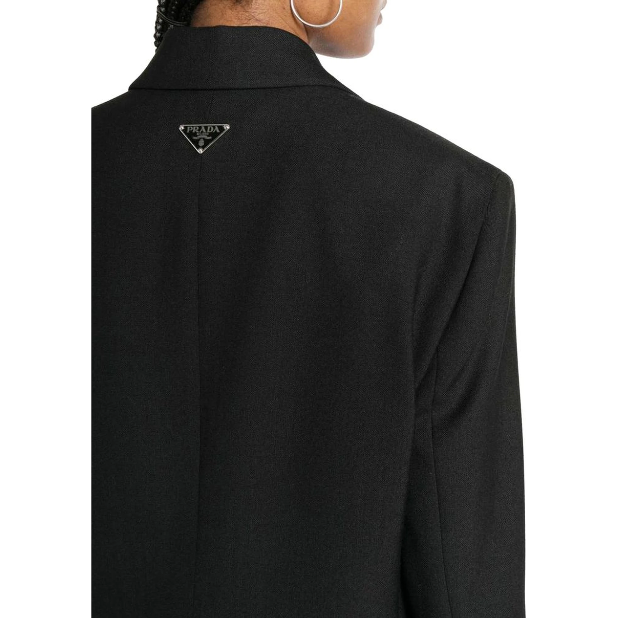 Black Virgin Wool Blazer