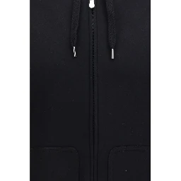 سويت شيرت قطني أسود