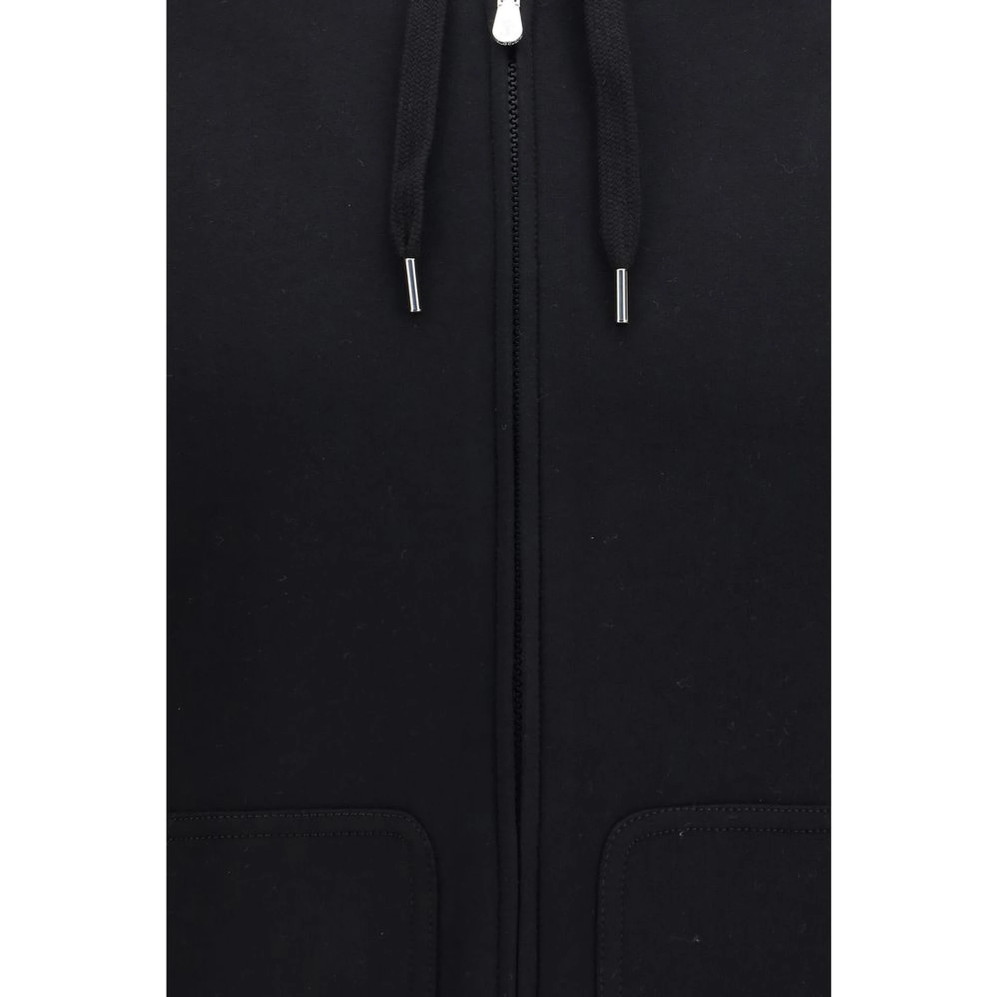 سويت شيرت قطني أسود