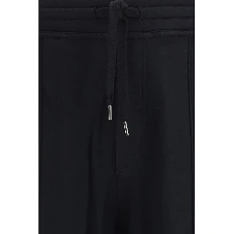 Black Cotton Joggers (Workout Pants)
