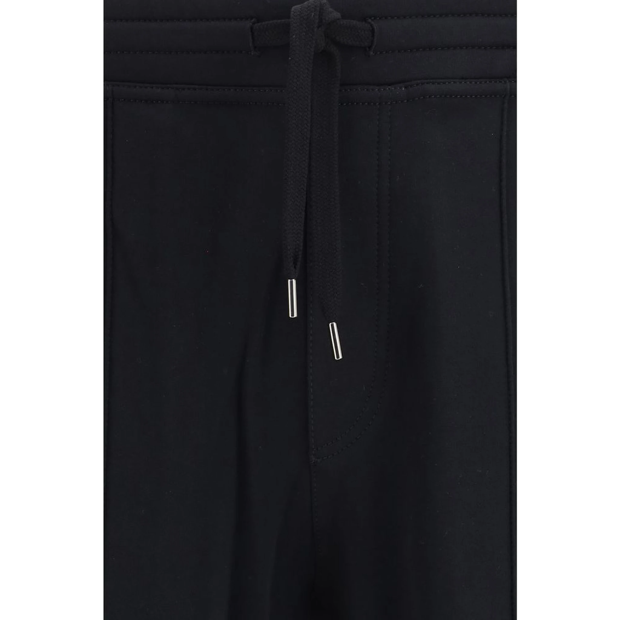 Black Cotton Joggers (Workout Pants)