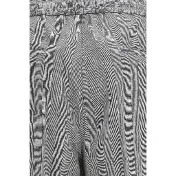 Gray Linen Casual Pants