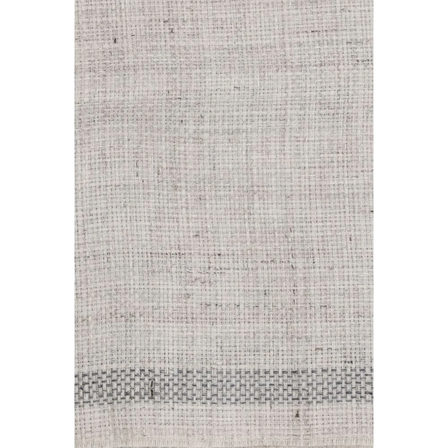 Gray Linen Scarf