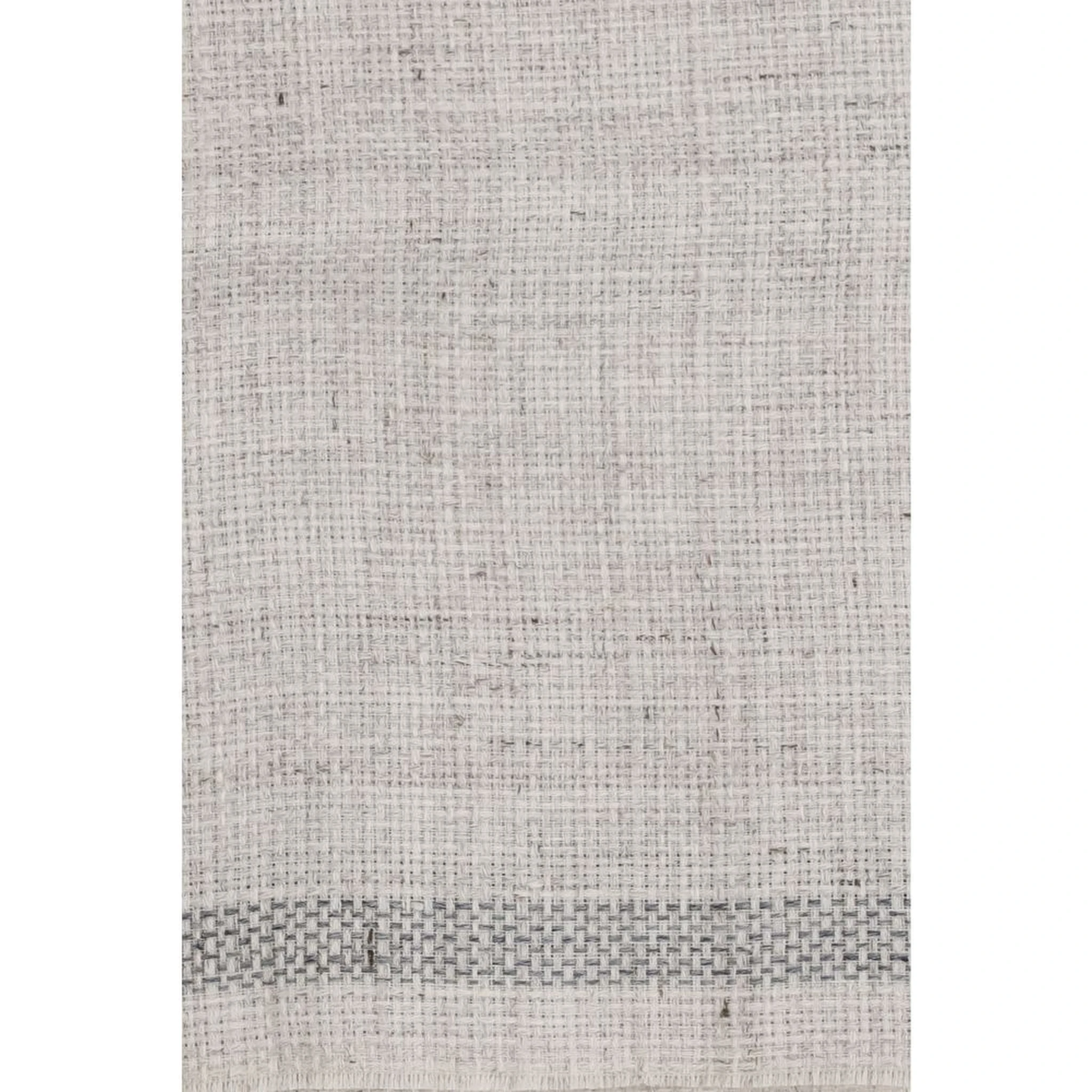 Gray Linen Scarf