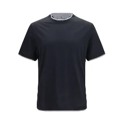Black Silk T-Shirt