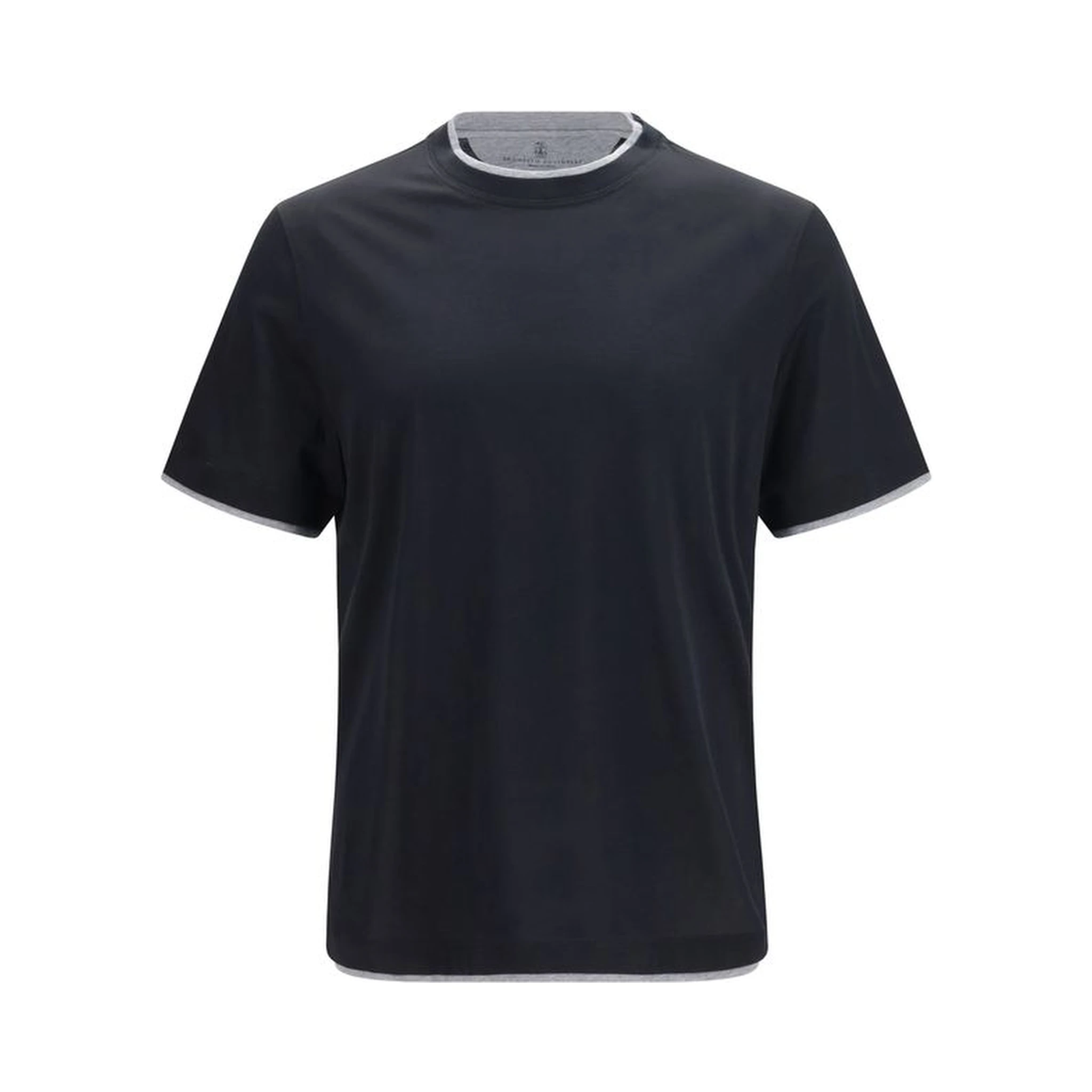 Black Silk T-Shirt