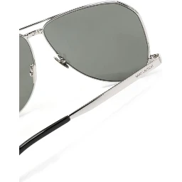 Silver Metal Sunglasses