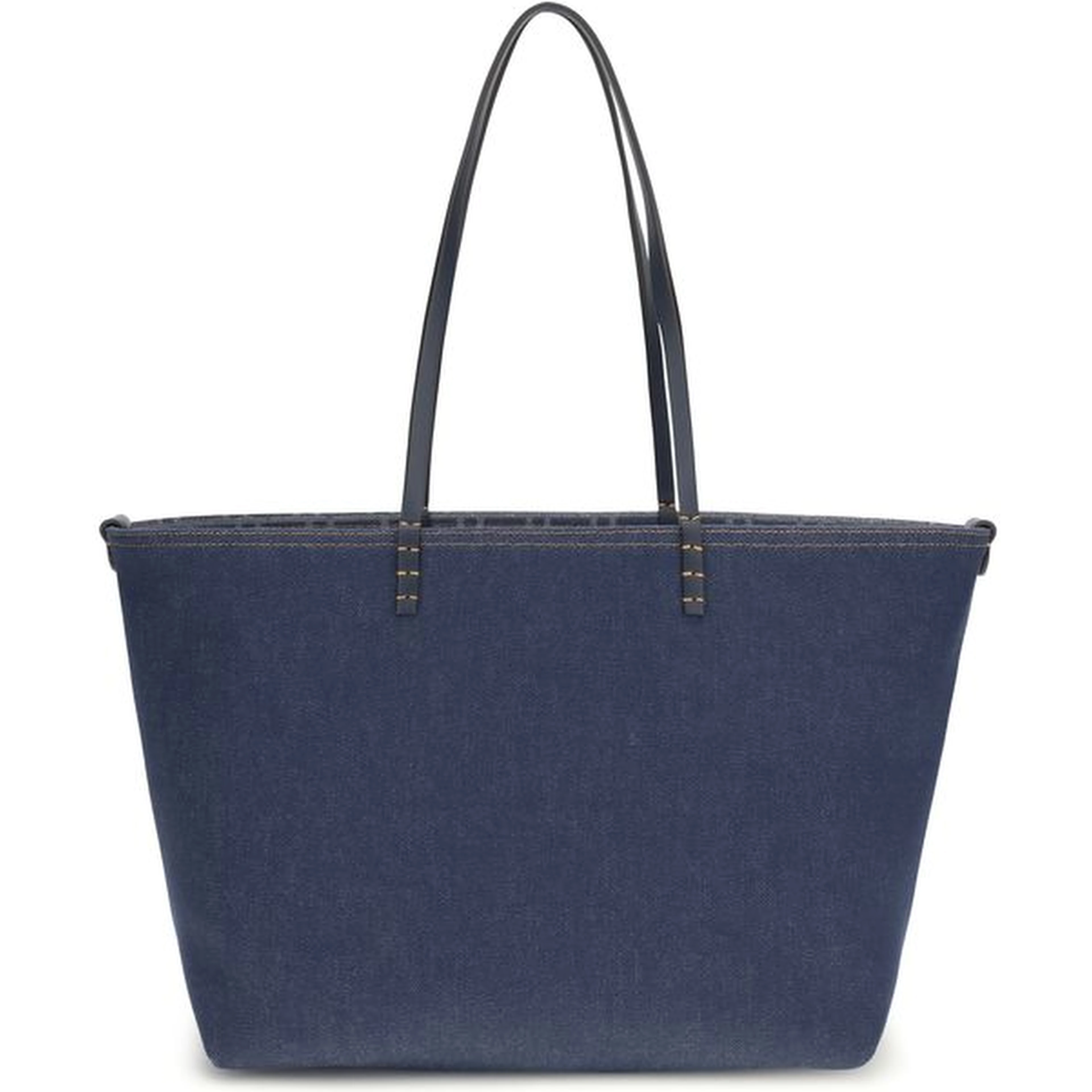 Blue Cotton Shoulder Bag
