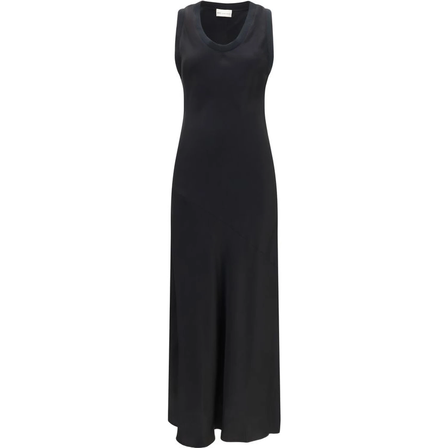 Black Viscose Casual Dress