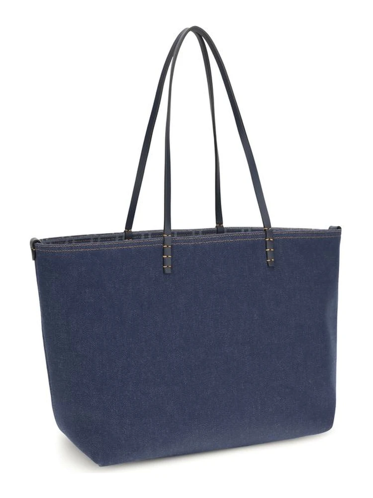 Blue Cotton Shoulder Bag alternative