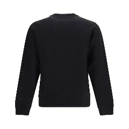 سويت شيرت قطني أسود