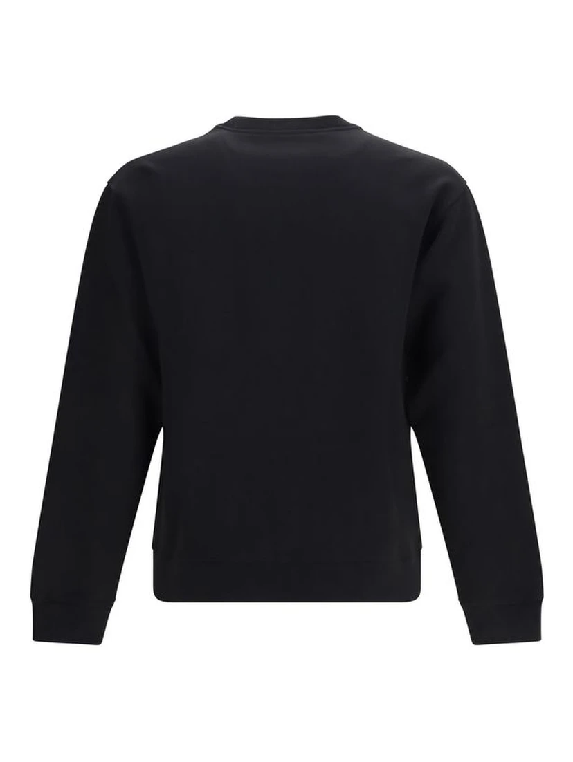 سويت شيرت قطني أسود