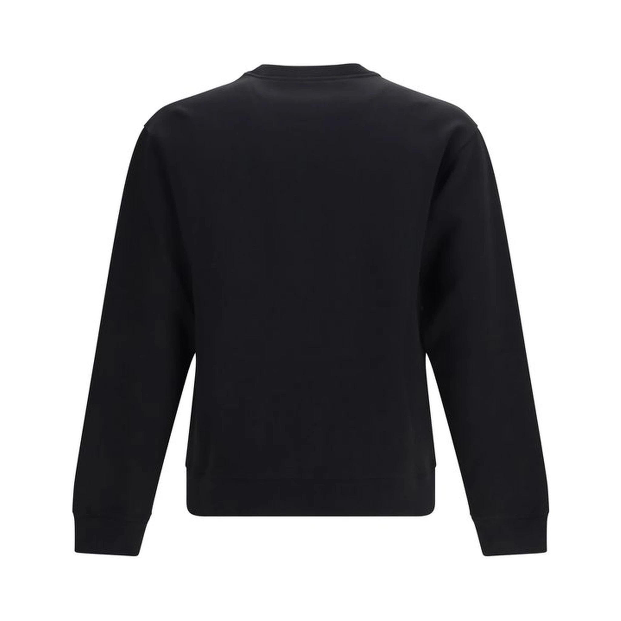 Black Cotton Sweatshirt