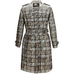 Brown Polyester Coat