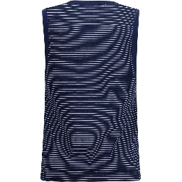 Blue Cotton Tank Tops