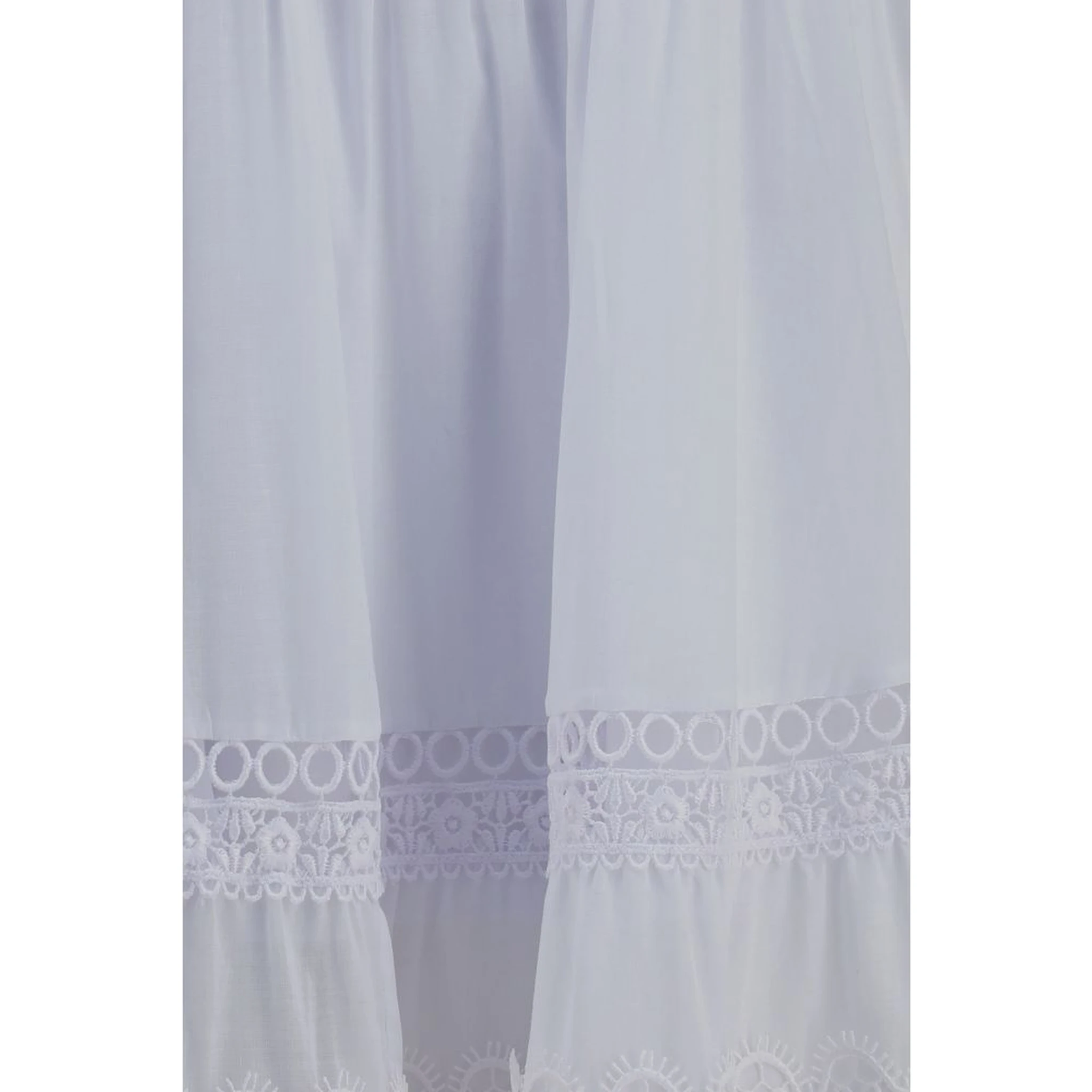 White Cotton Casual Dress