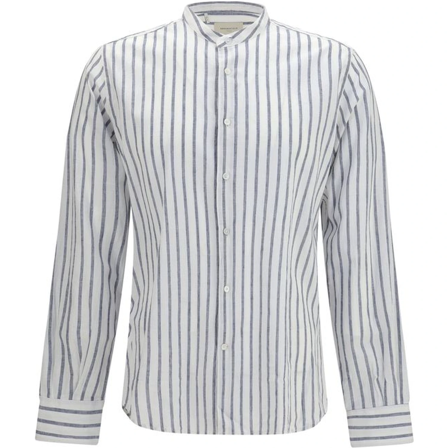 Blue Cotton Pattern Shirt