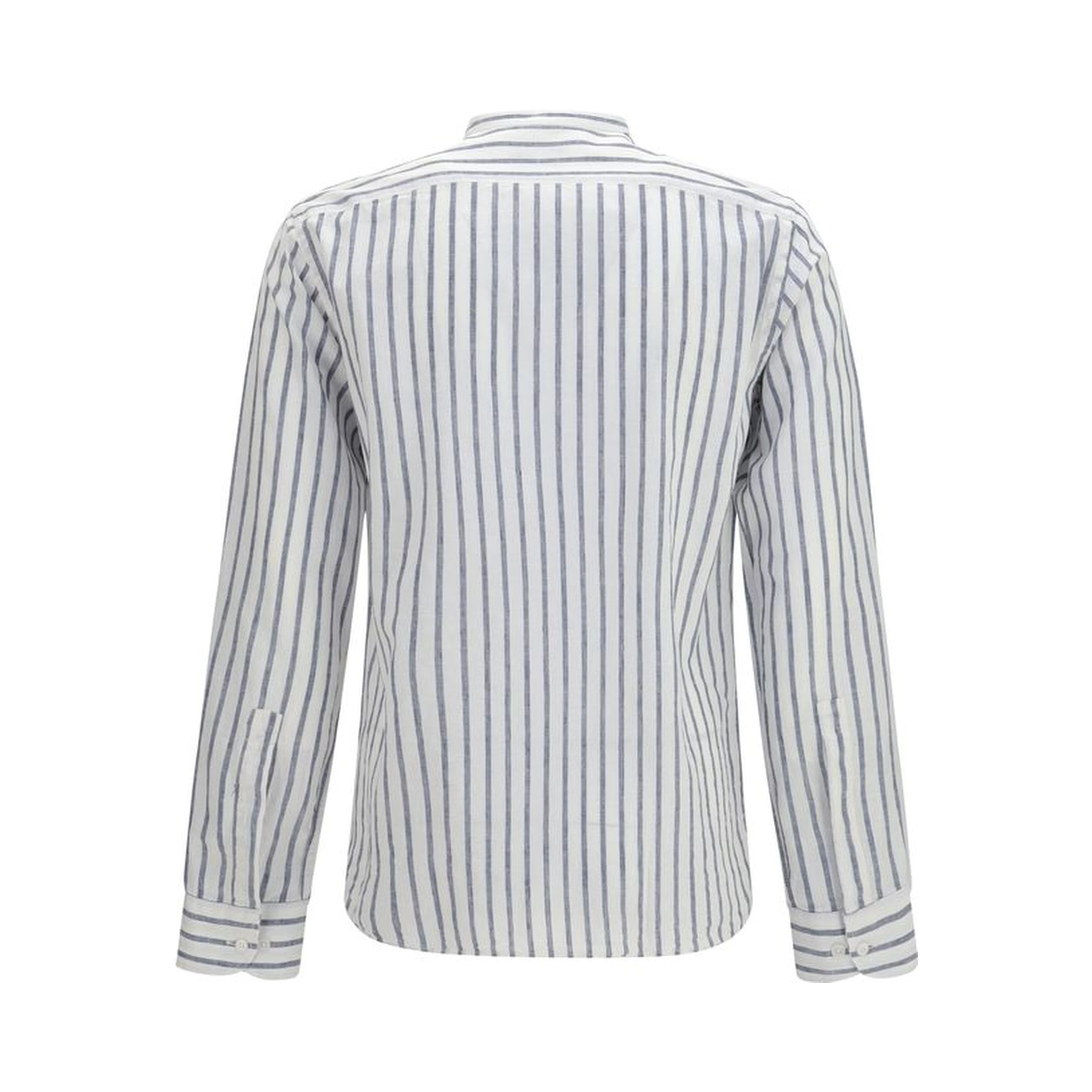 Blue Cotton Pattern Shirt