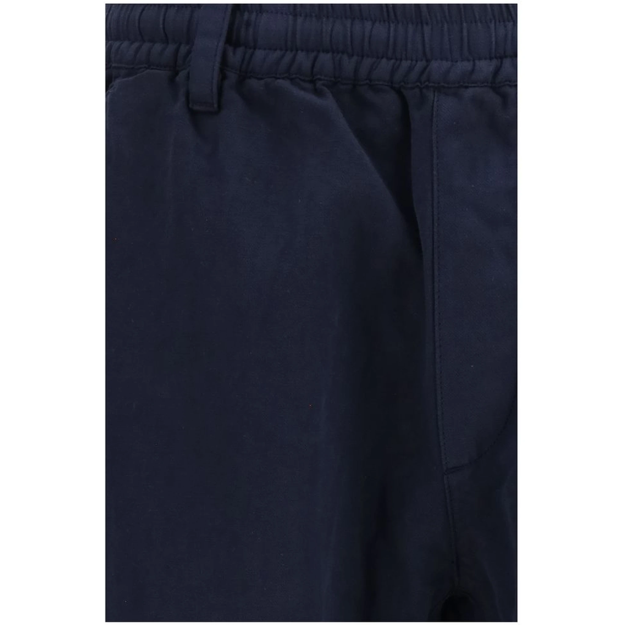 Blue Cotton Cargo Pants