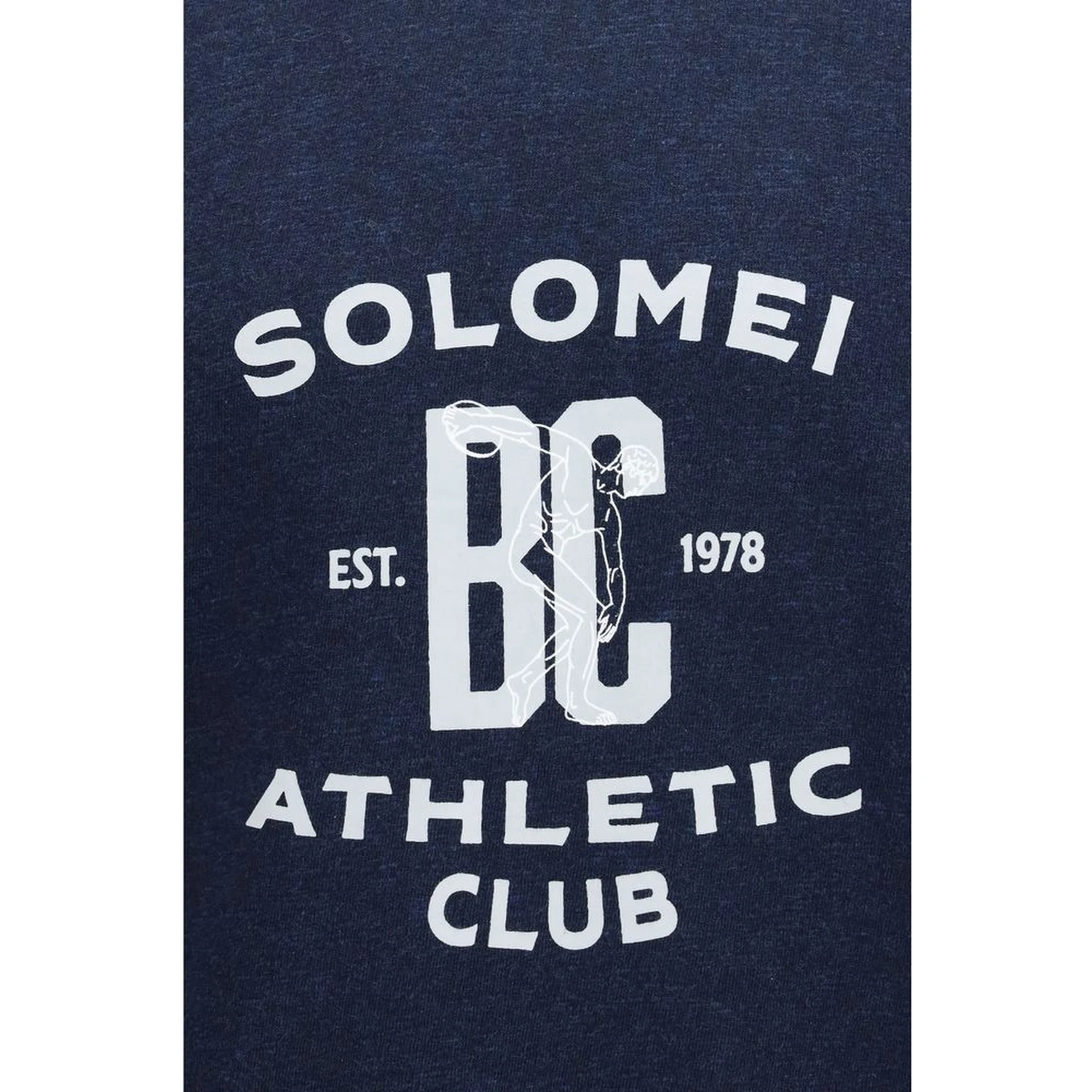 Blue Cotton Sweatshirt