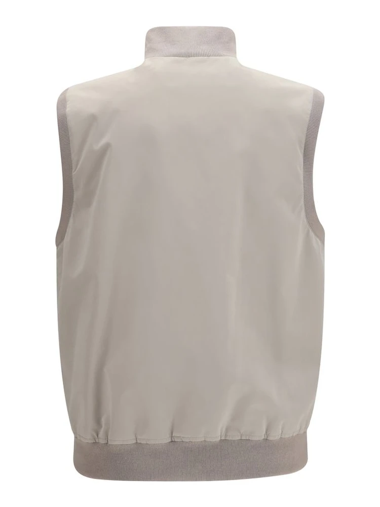 Gray Polyester Sleveless Jacket alternative