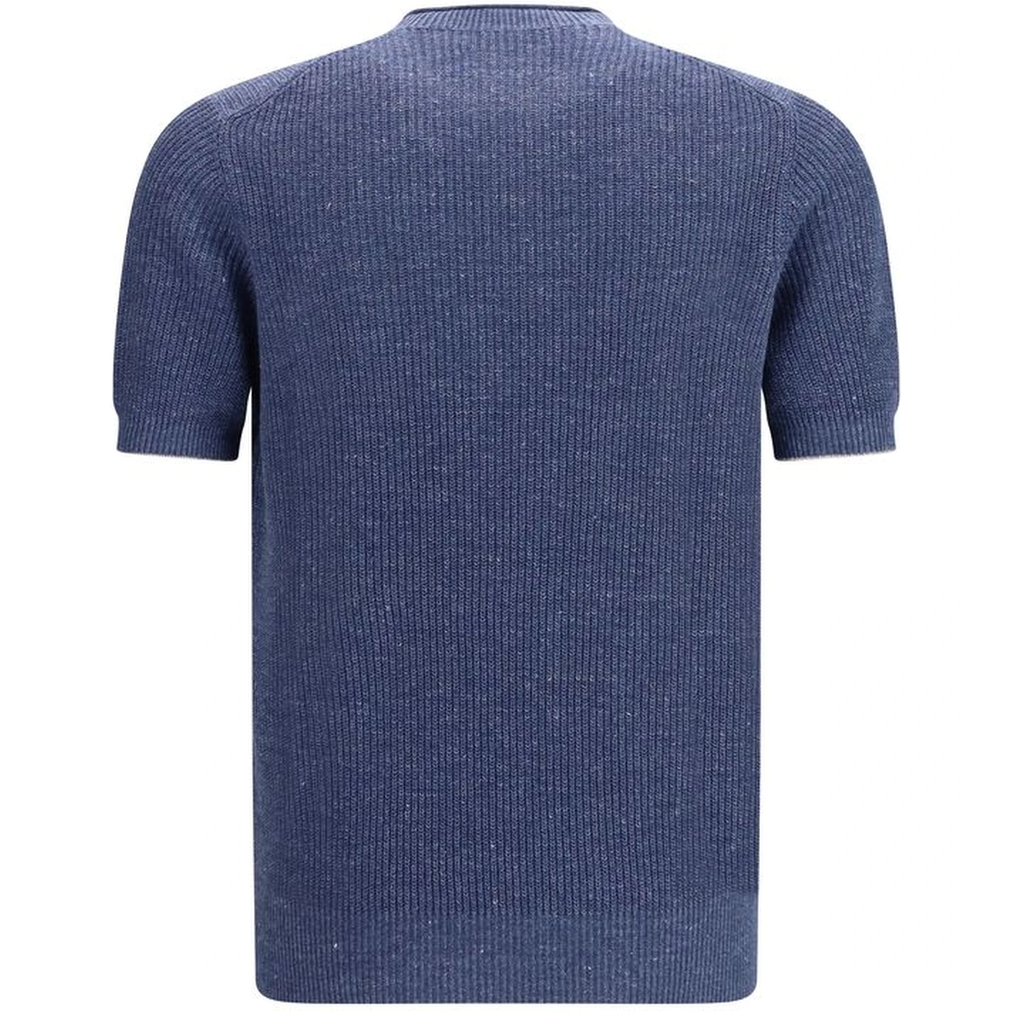 تيشيرت كتان أزرق