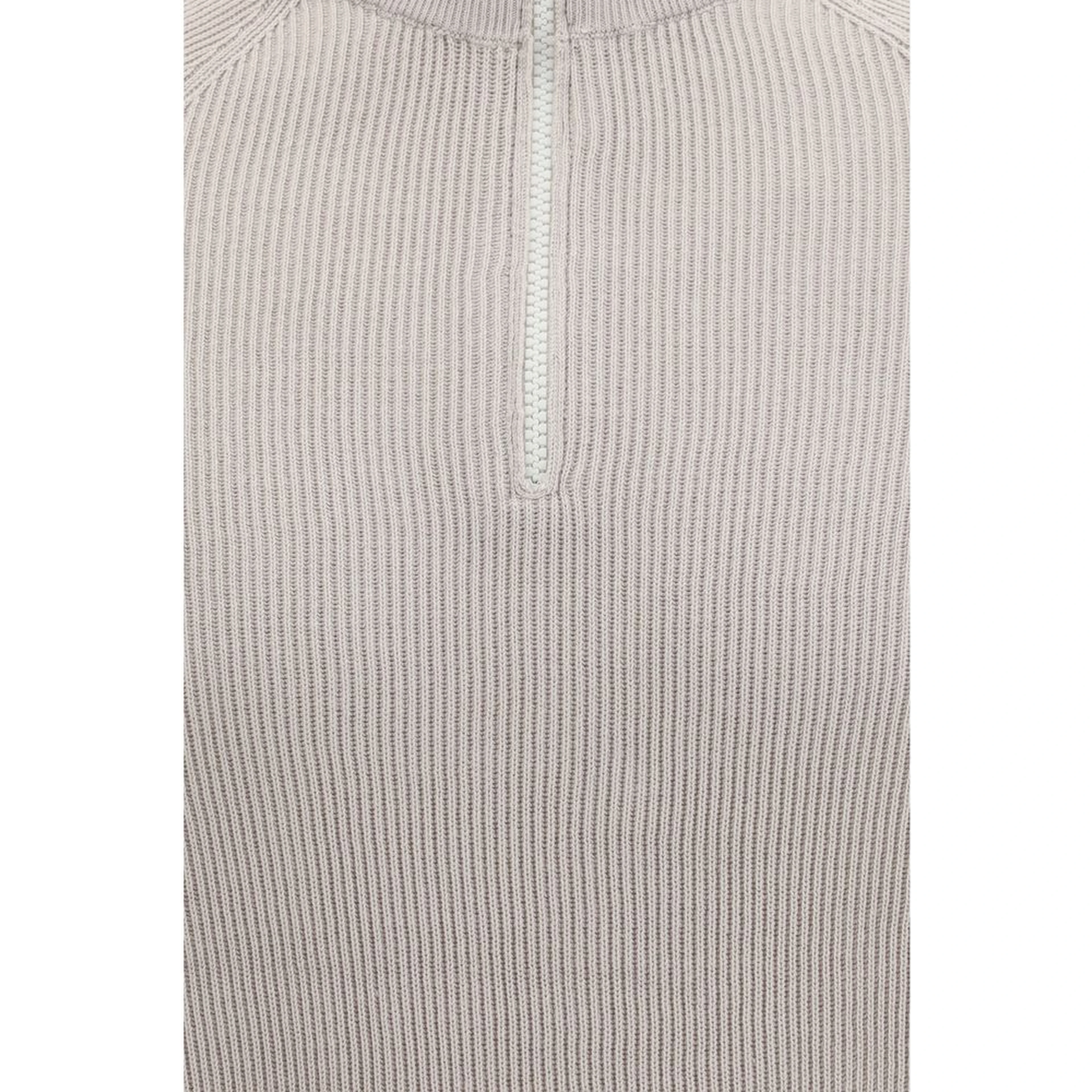 Beige Cotton Sweatshirt