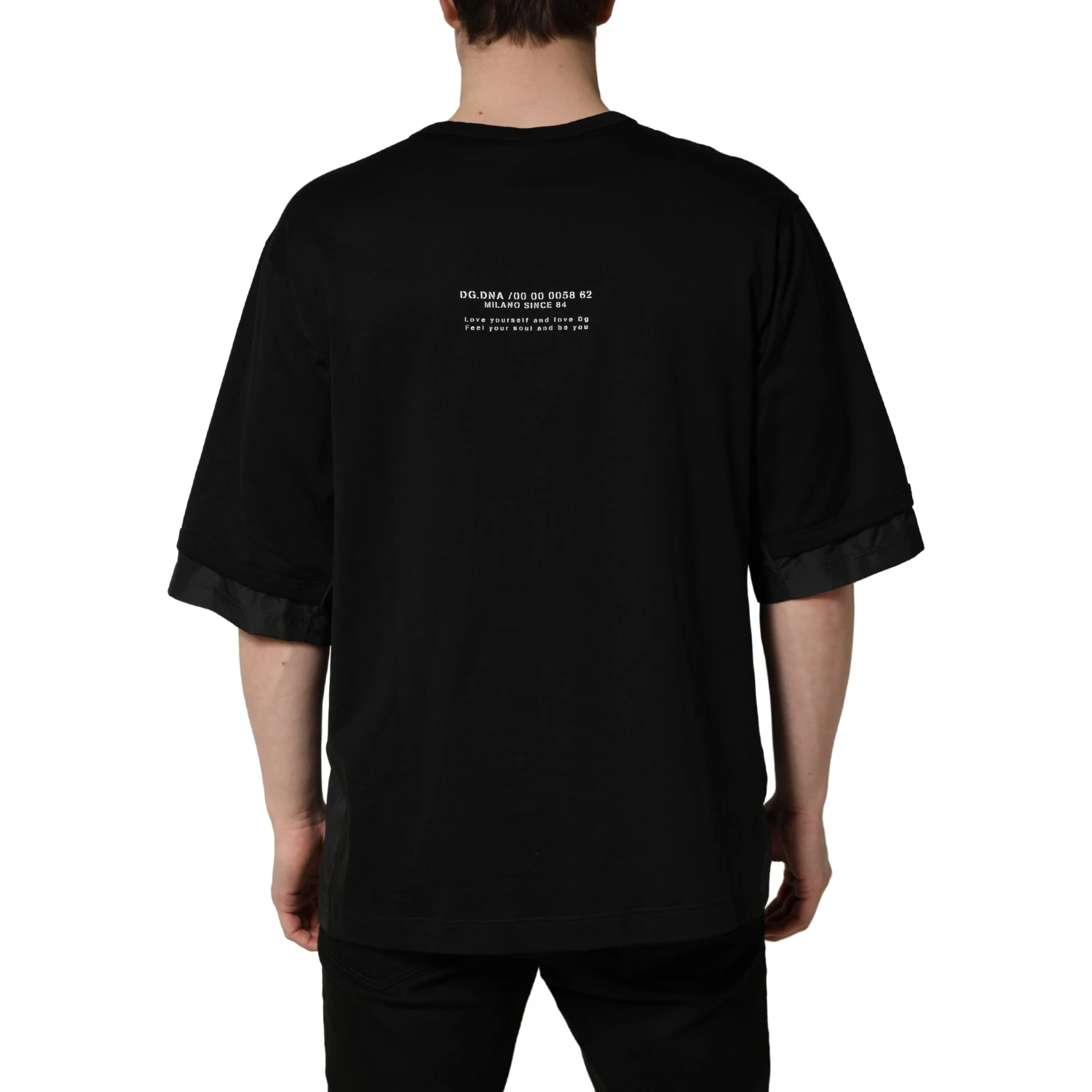 Black Camouflage Pocket Oversized T-shirt