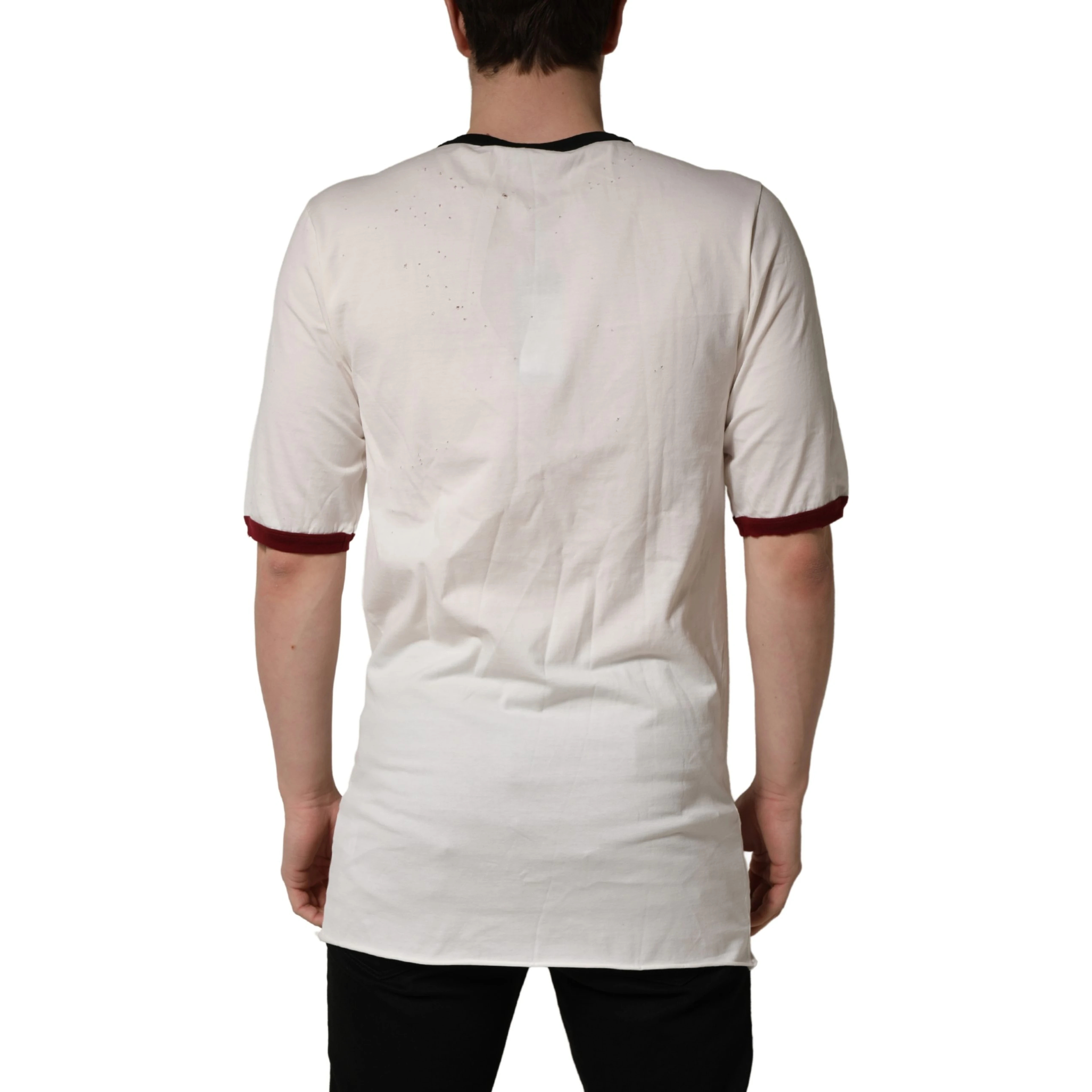 White King Of Love Print Cotton Men Jersey T-shirt
