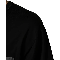 Black Camouflage Pocket Oversized T-shirt