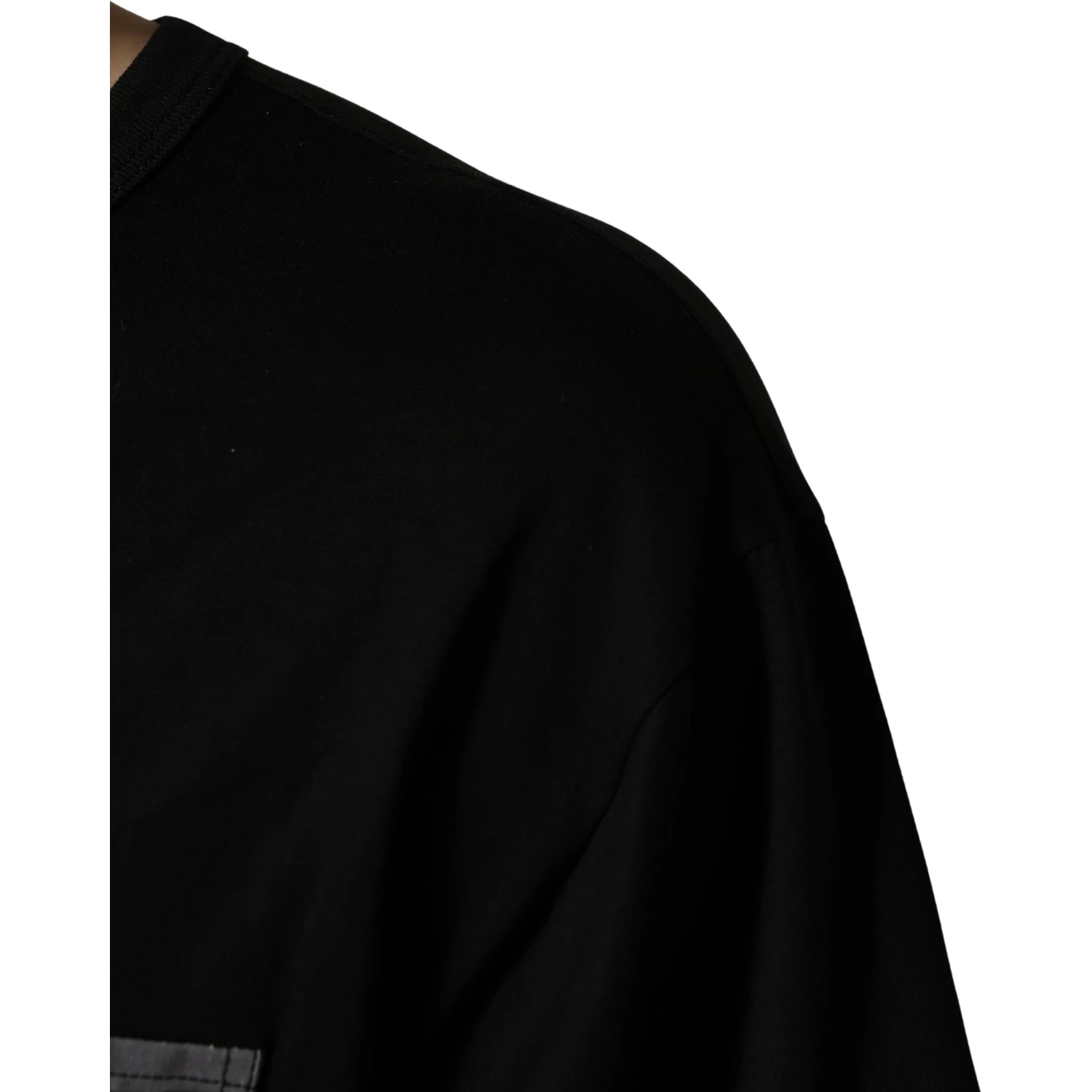 Black Camouflage Pocket Oversized T-shirt