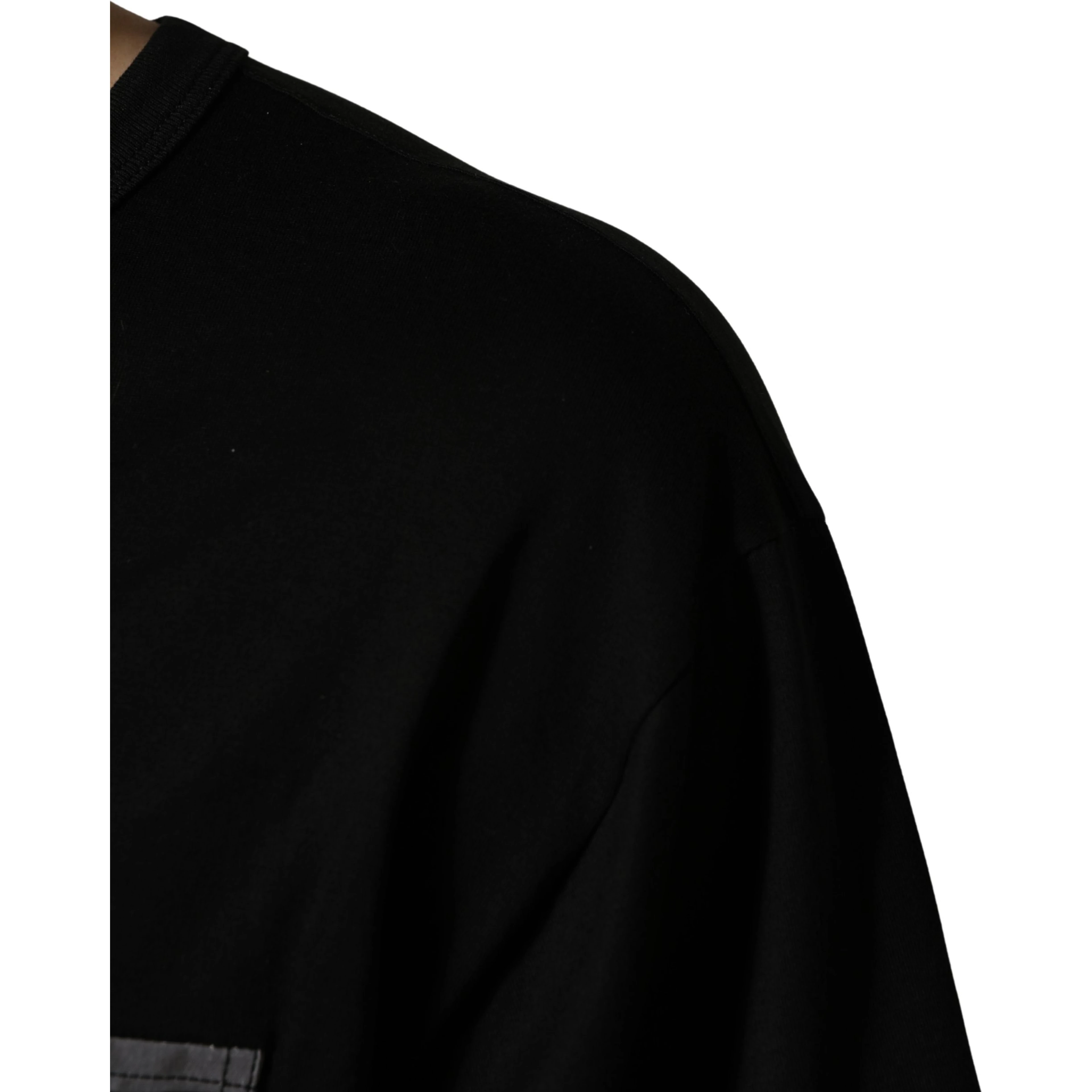 Black Camouflage Pocket Oversized T-shirt