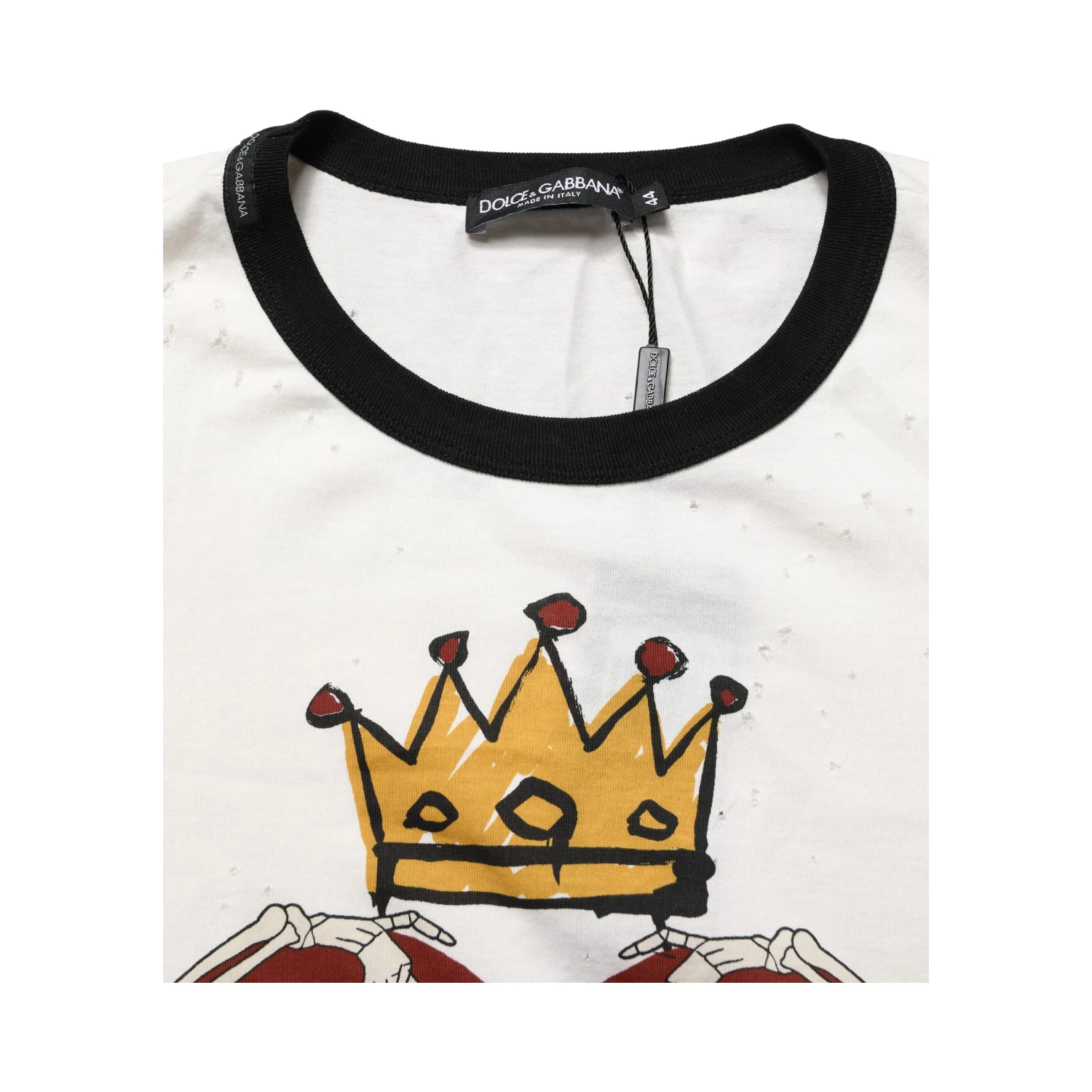 White King Of Love Print Cotton Men Jersey T-shirt