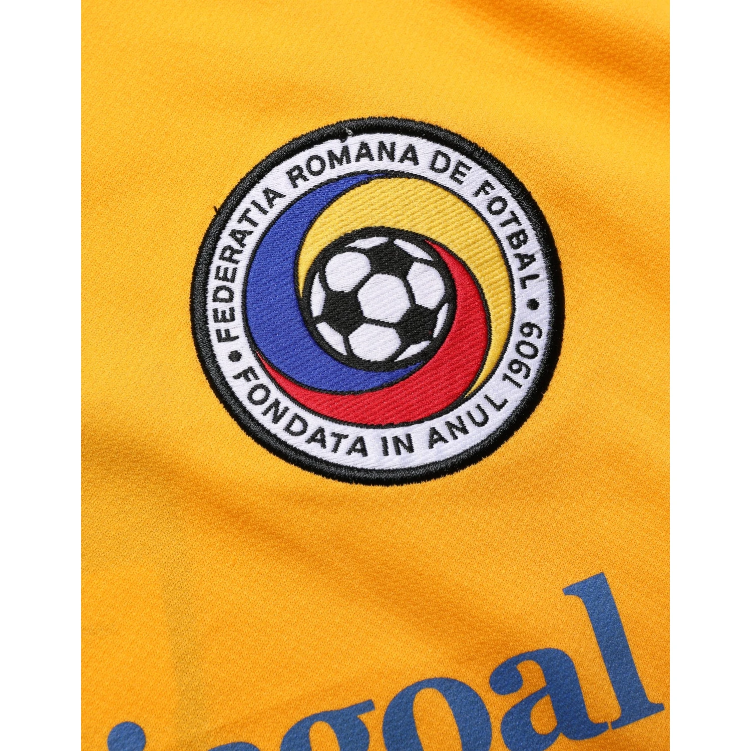 Yellow Polyester Balenciagoal CrewNeck Jersey T-shirt