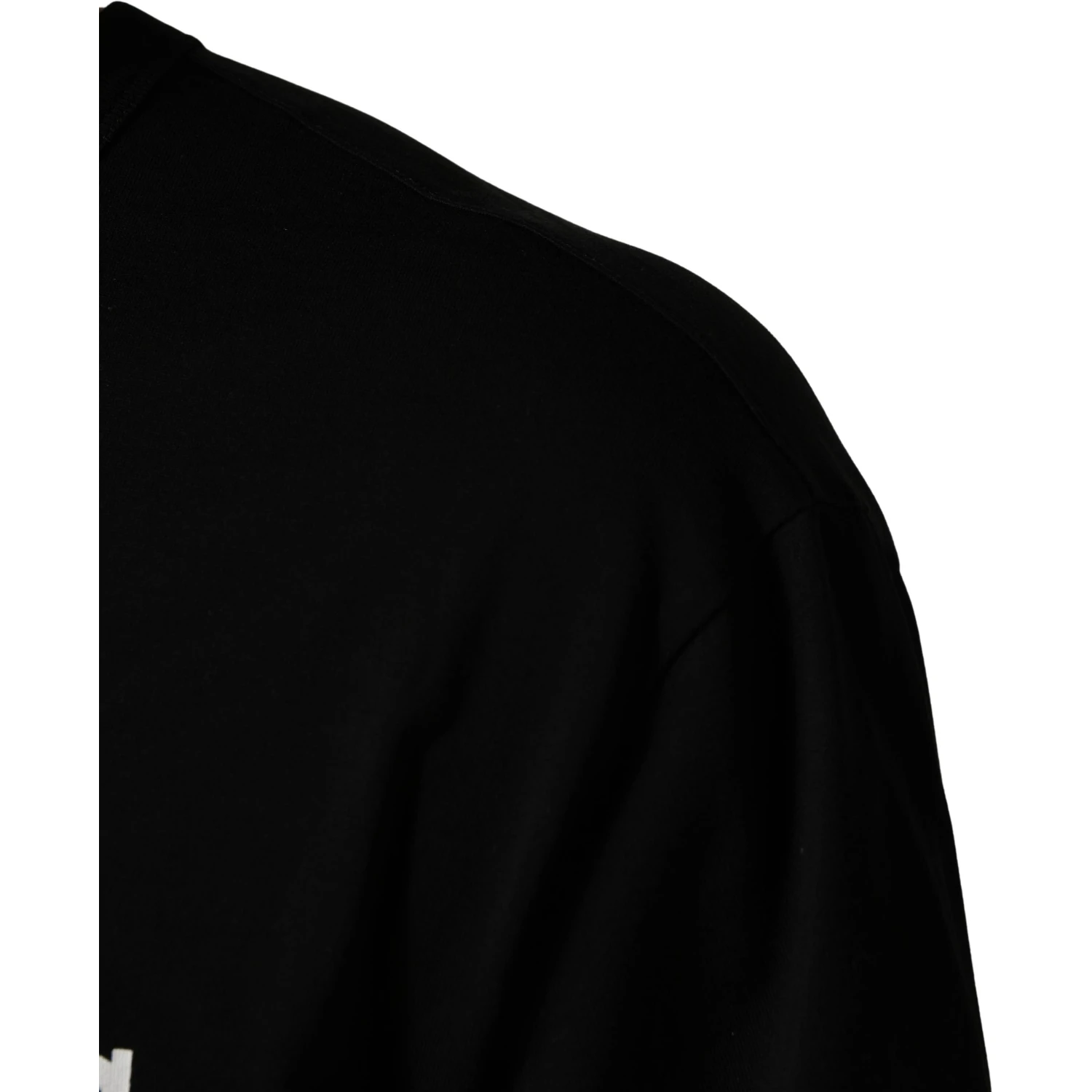 Black Camouflage Graphic Cotton Crewneck T-shirt