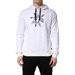 White Sacred Heart Hooded Sweatshirt Sweater