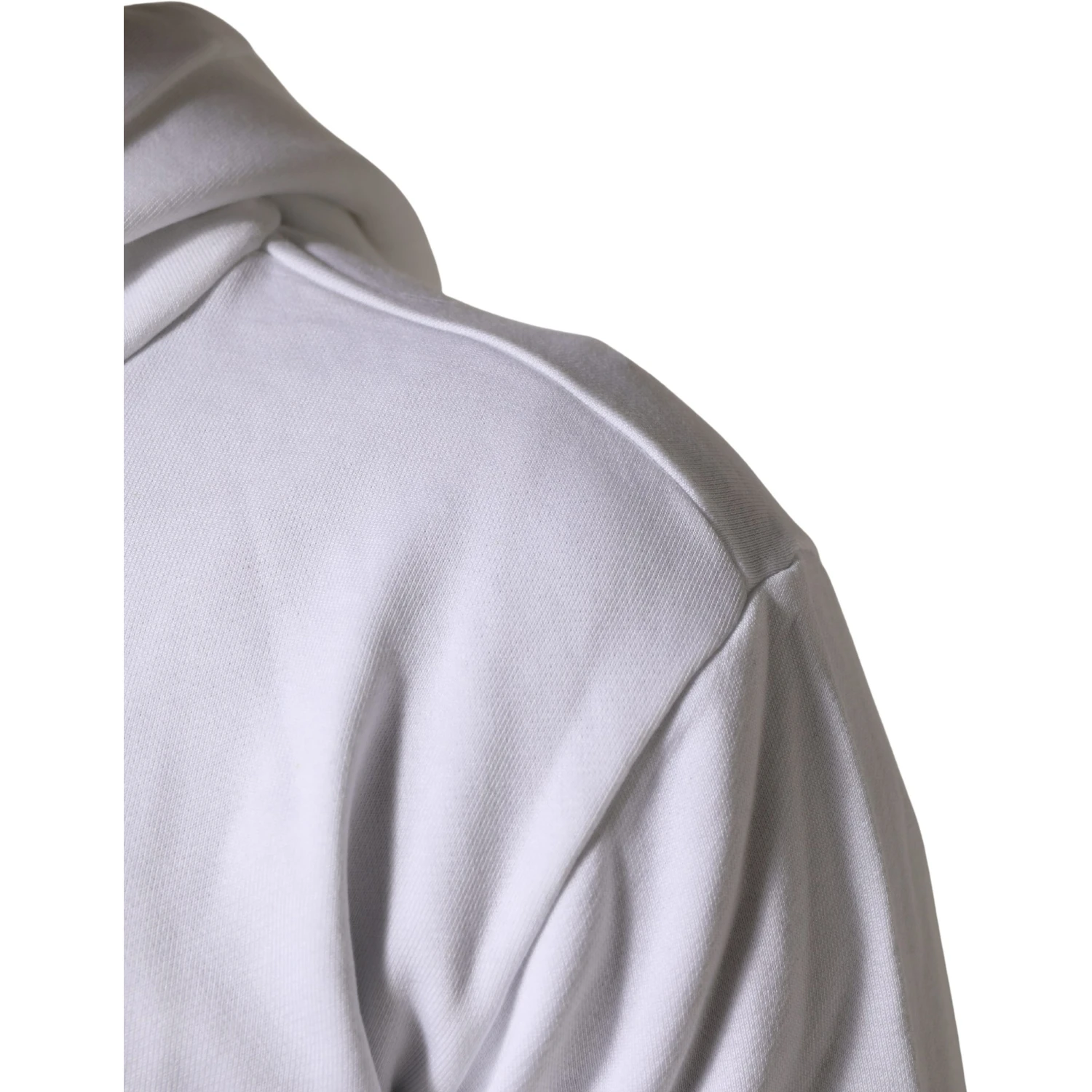 White Sacred Heart Hooded Sweatshirt Sweater