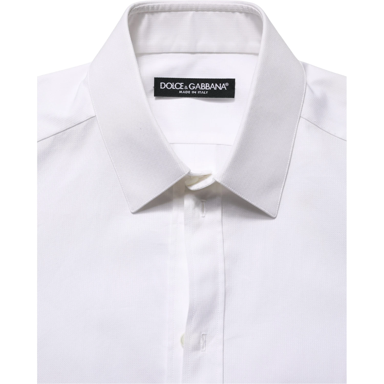 White Cotton Short Sleeves Button Down Shirt