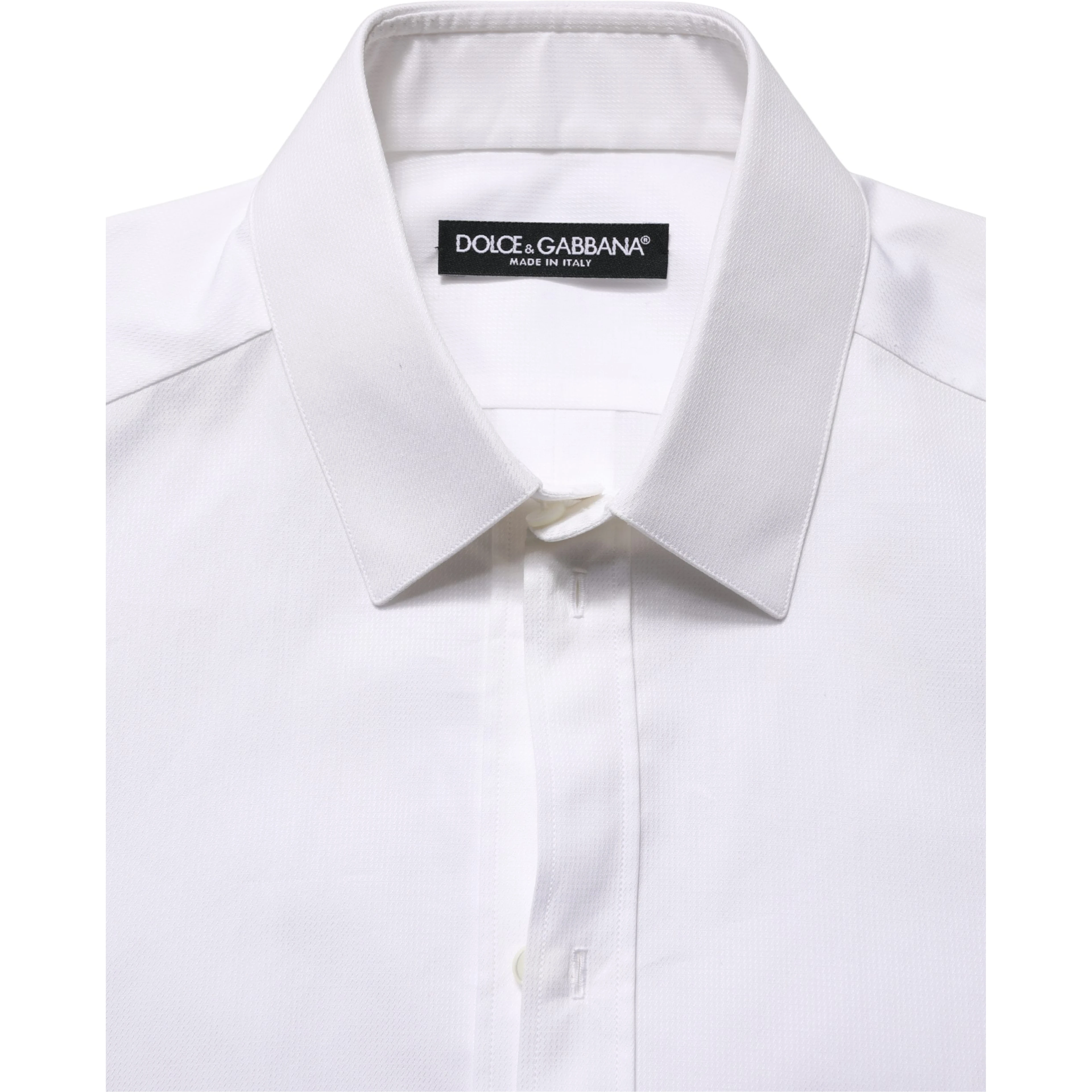 White Cotton Short Sleeves Button Down Shirt