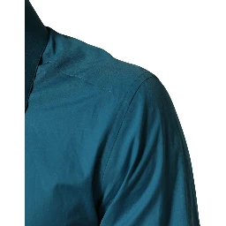 Blue SARTORIA Long Sleeve Cotton Dress Shirt