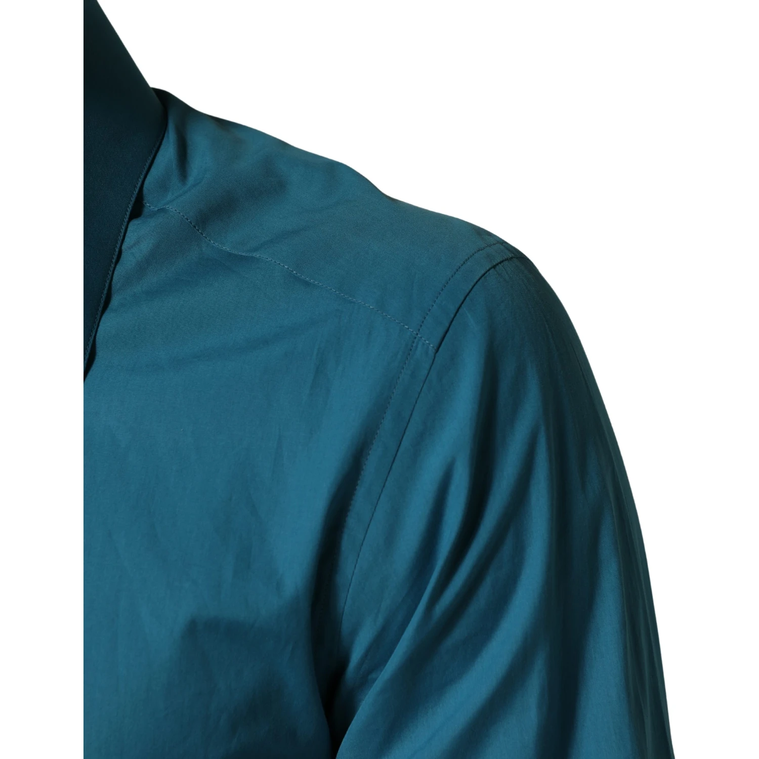 Blue SARTORIA Long Sleeve Cotton Dress Shirt