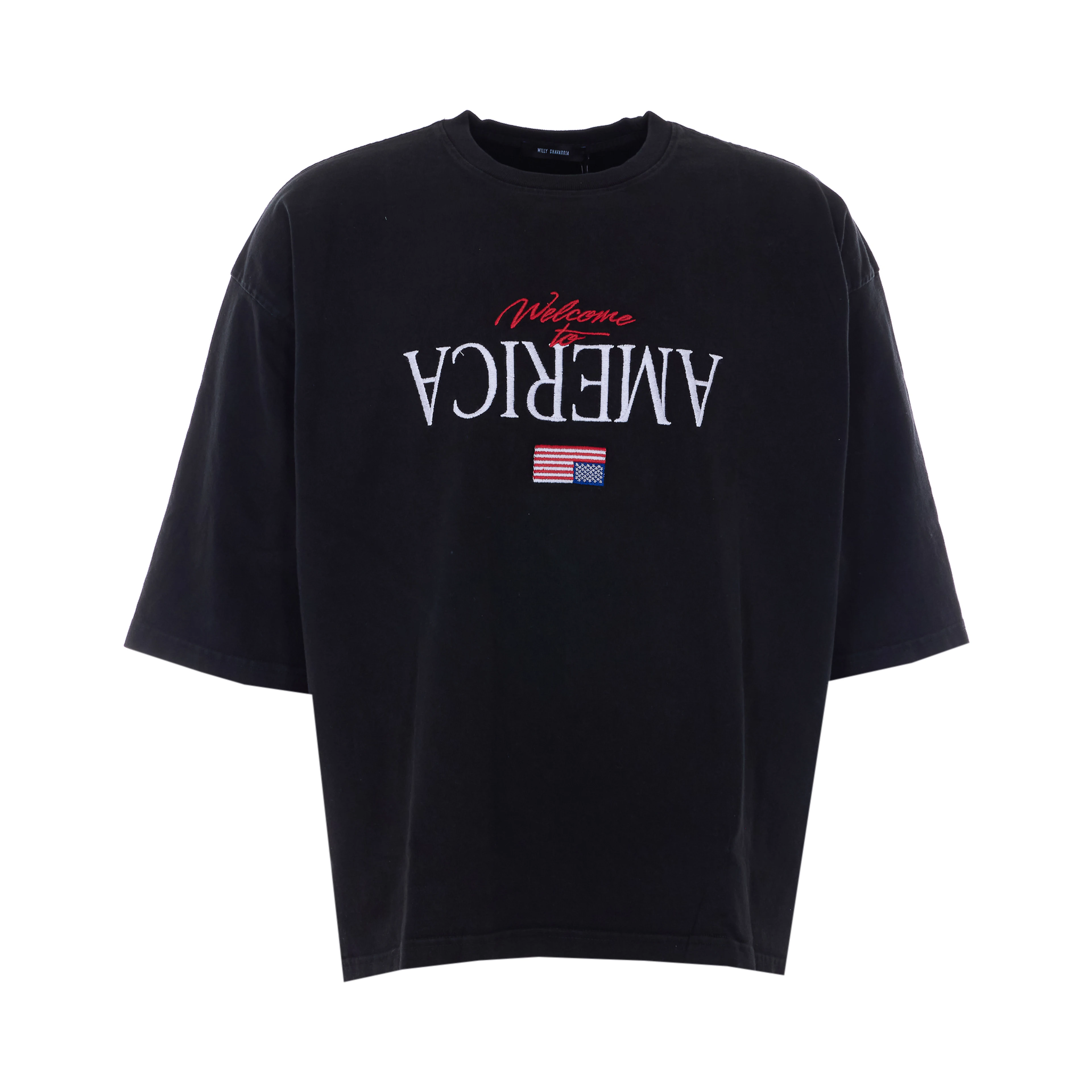 WILLY CHAVARRIA T-shirts and Polos Black